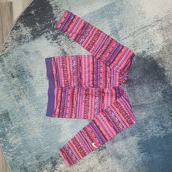 Nike Pro Dri-Fit Stay Warm Multi-Color Leggings - M / Medium - Picture 3 of 7